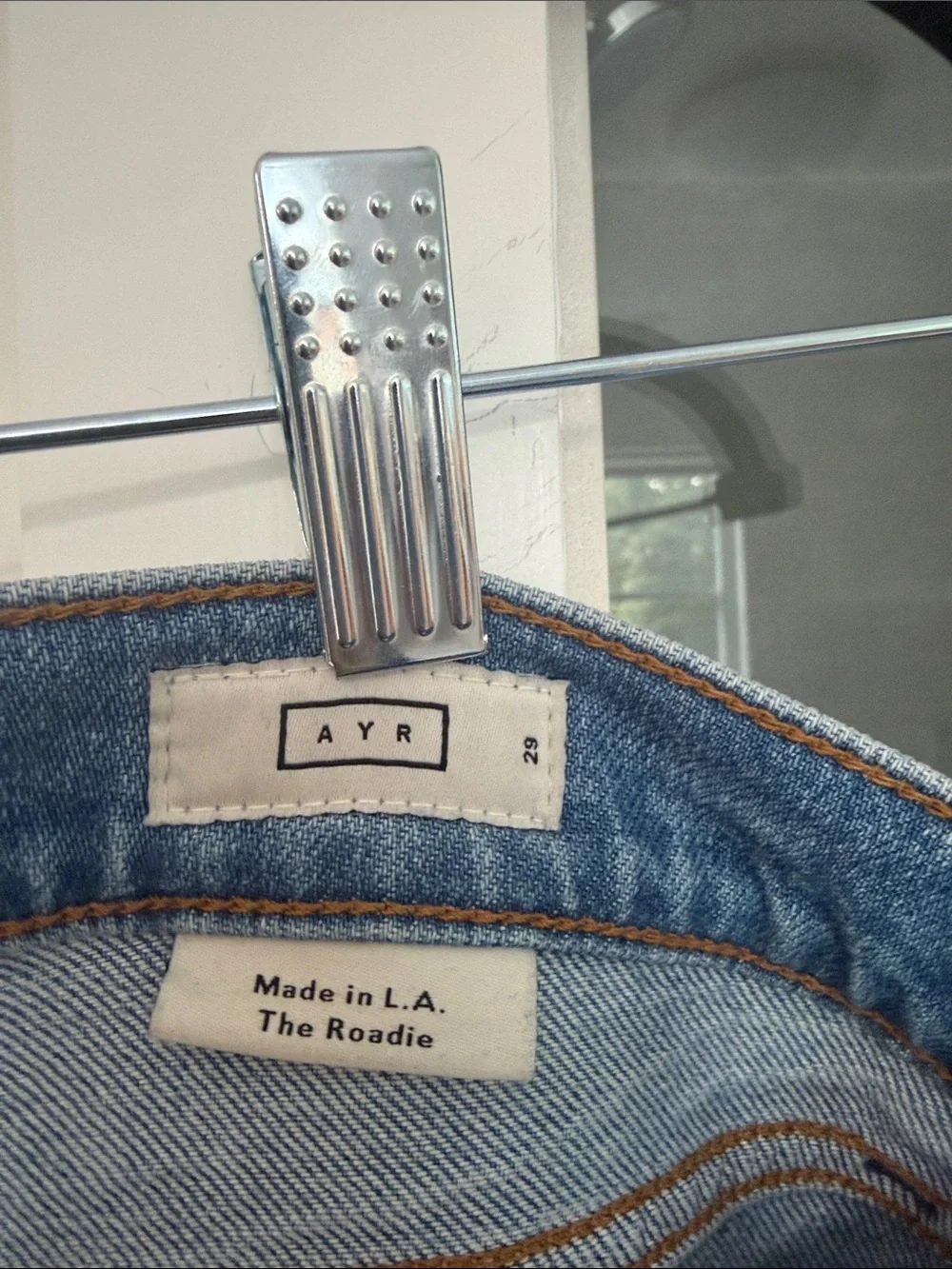 AYR “the roadie” mid-rise jean